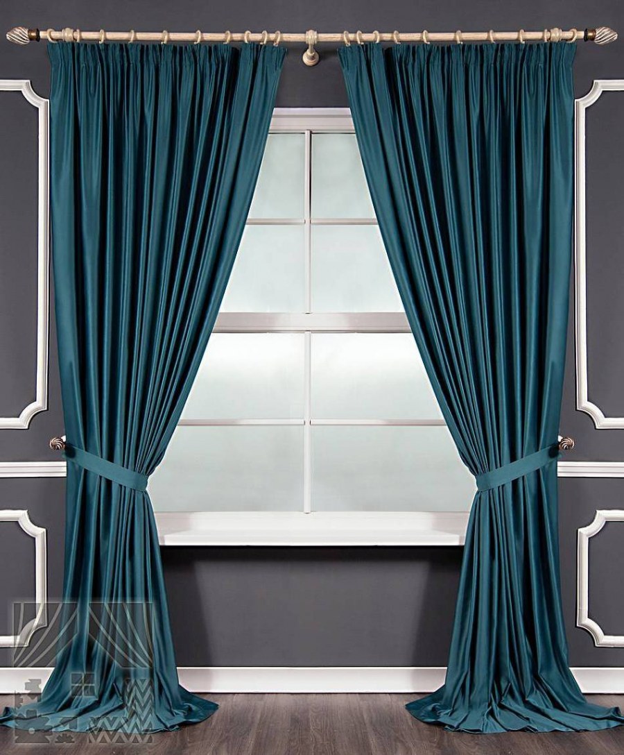 Шторы Верди морская волна