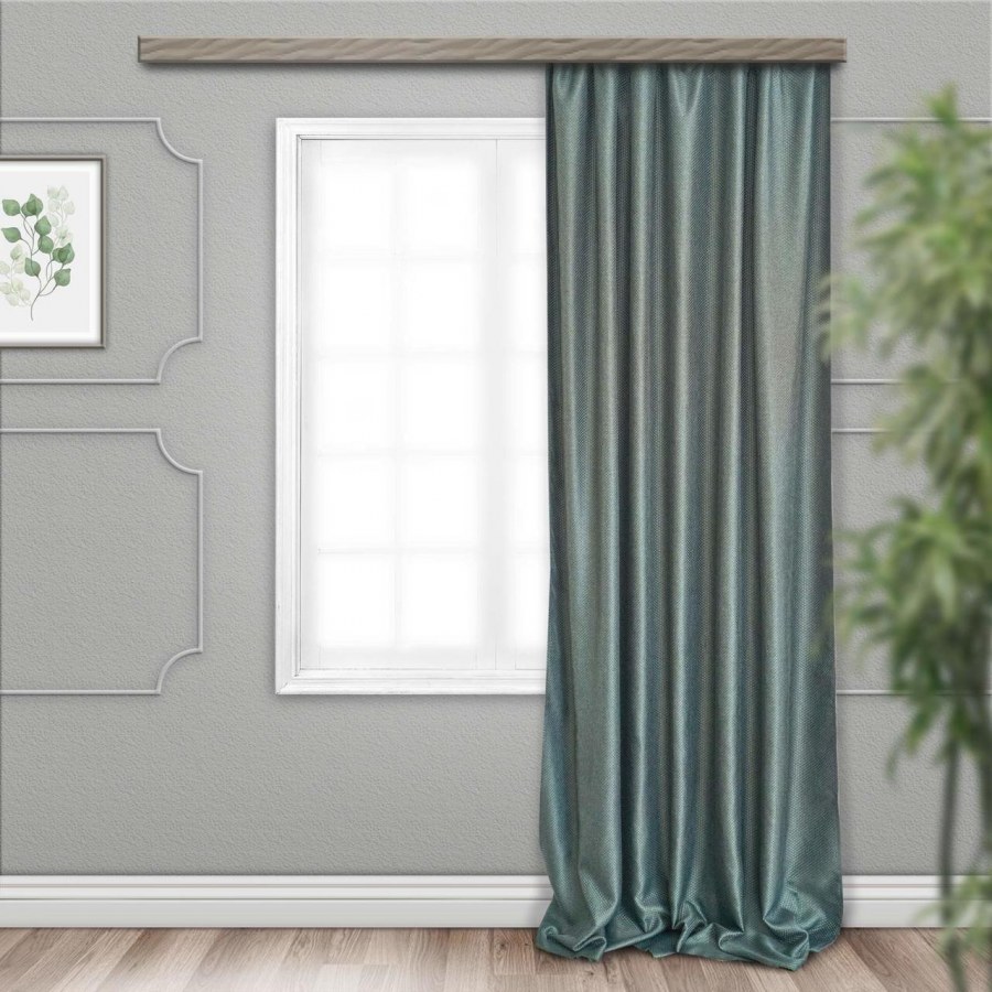 Штора портьерная WITERRA матовый блэкаут графит 190*275 см 1 шт 105361