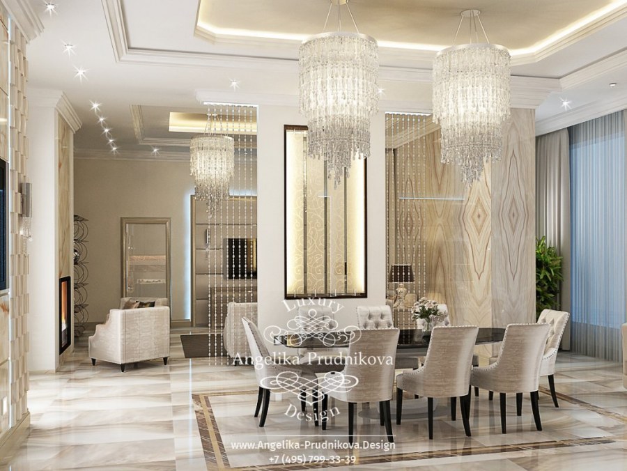 Лепнина в стиле арт деко