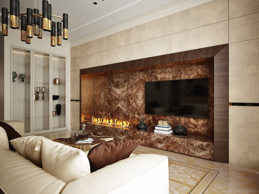 Зеркальные панно в стиле арт деко