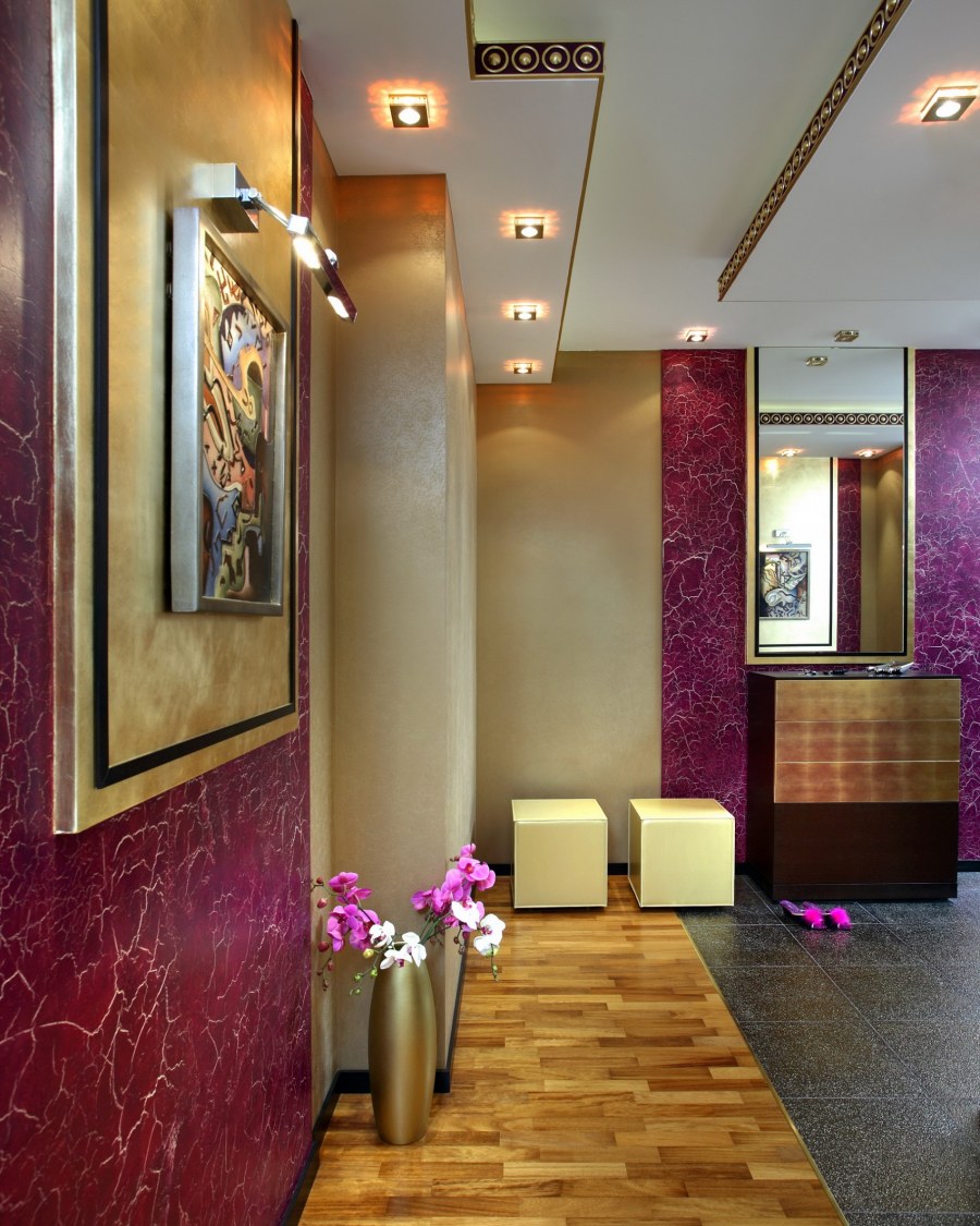 Декоративная штукатурка в интерьере в стиле арт деко