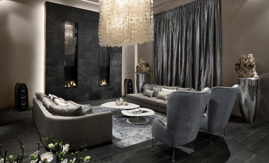 Интерьеры таунхаусов в классическом стиле