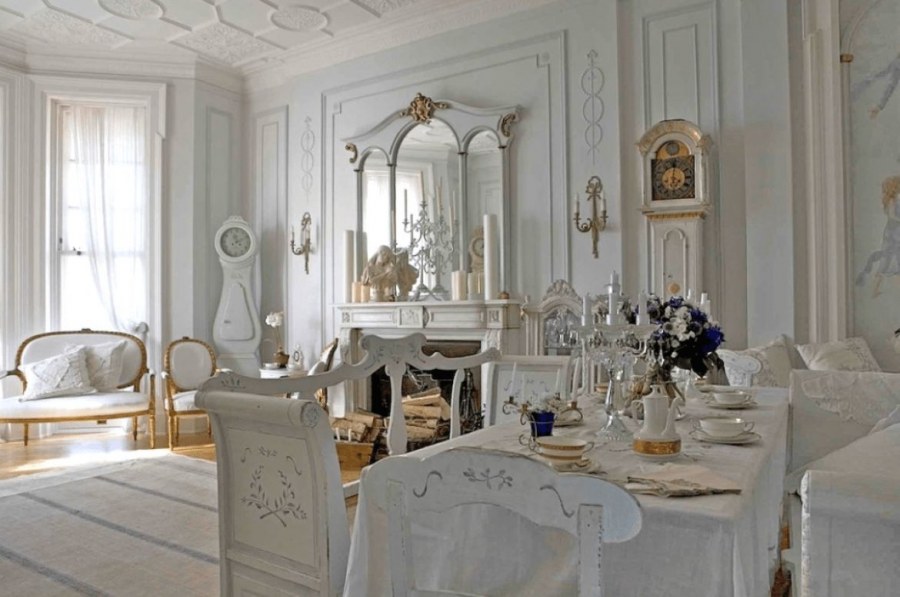 Густавианский стиль исторический интерьер