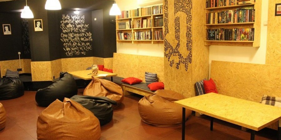 Антикафе интерьер