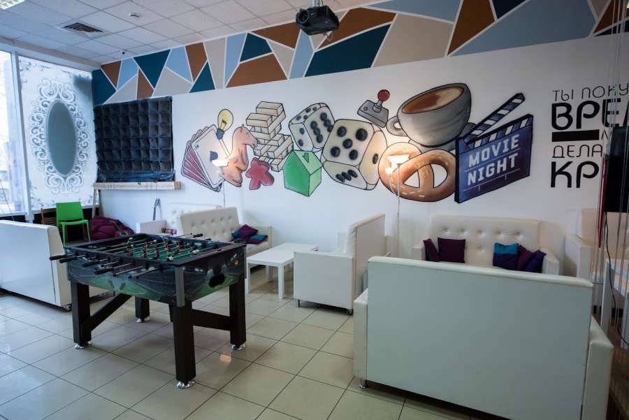 Антикафе интерьер