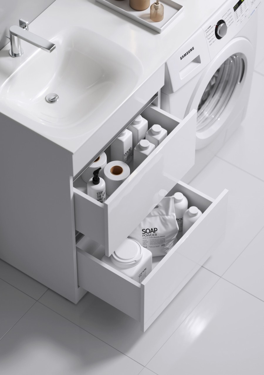 Тумба форма 115 Аквелла