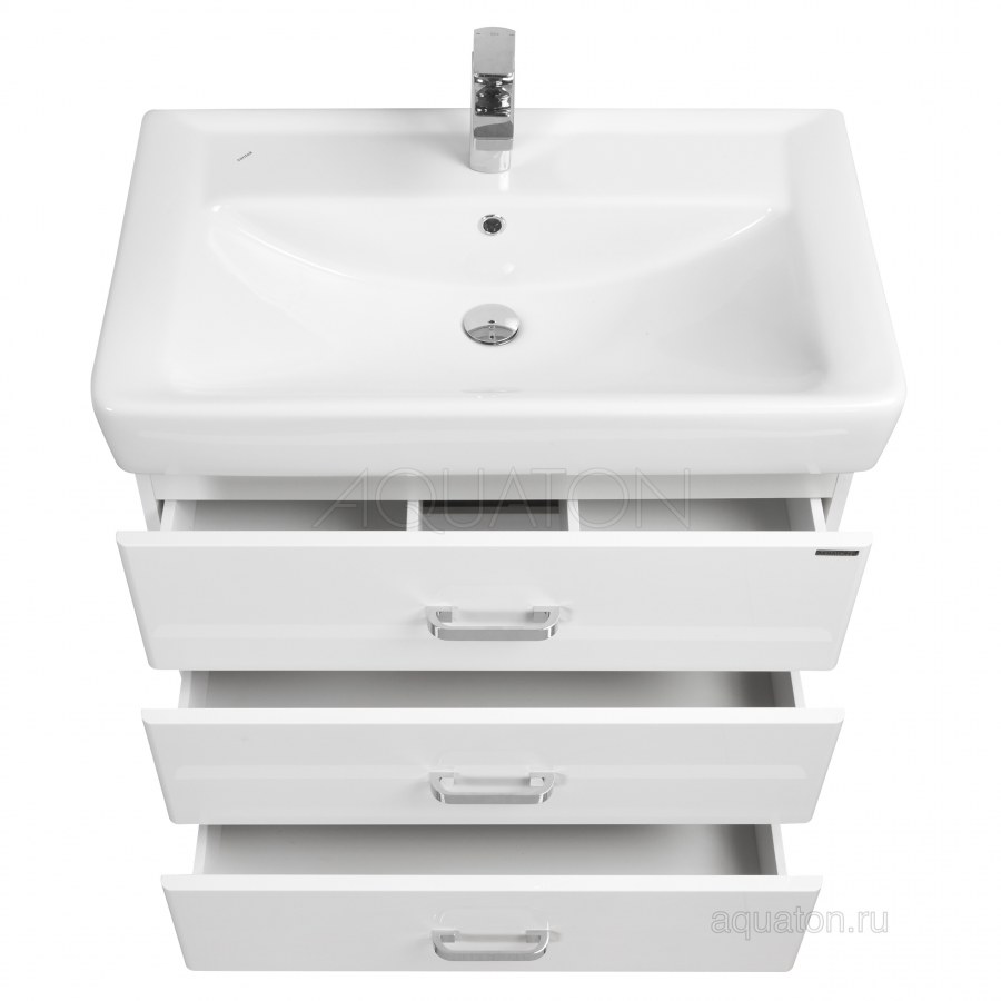 Тумба Акватон Америна 80 белая