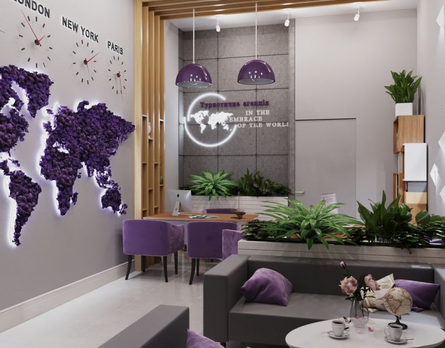 Интерьеры кухни гостиной в ЖК сердце столицы