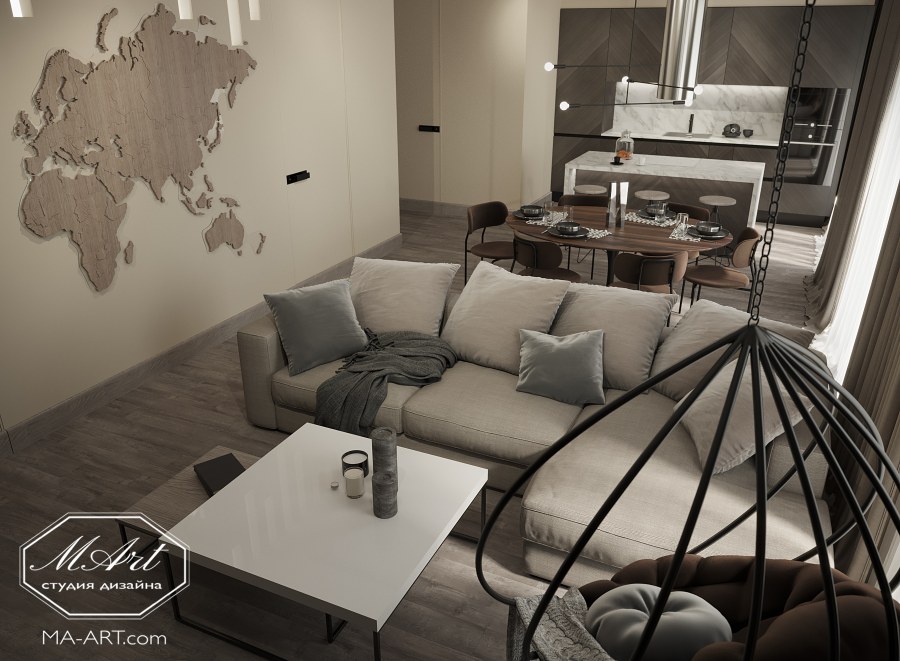 Сердце столицы квартиры с отделкой