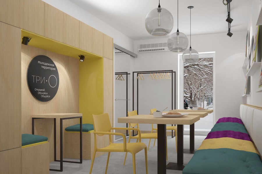 Интерьер салона красоты в стиле Минимализм