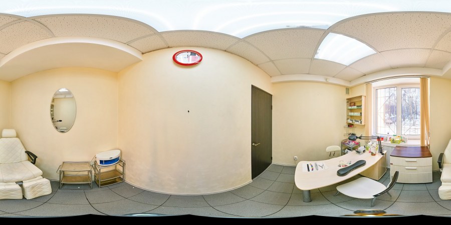 Салон красоты коллаж интерьер