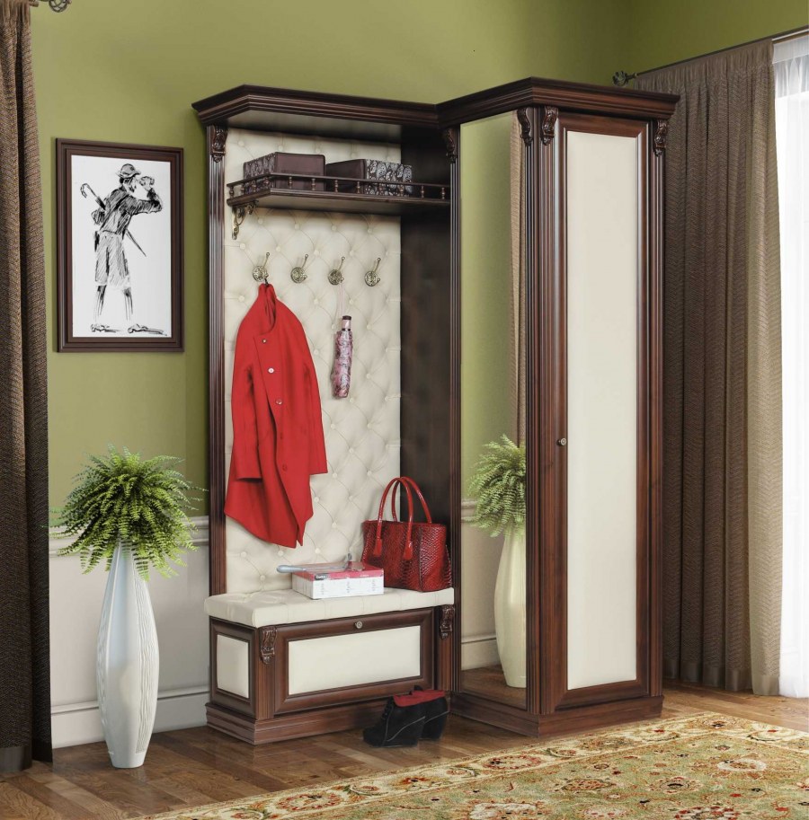 Прихожая «благо» б5.11-6 с зеркалом