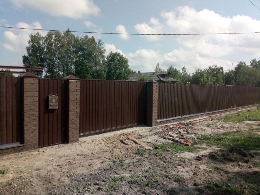 Заборы из профнастила Заборград