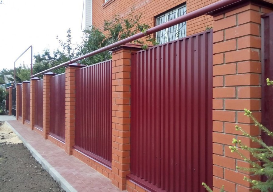 Профлист с21 забор