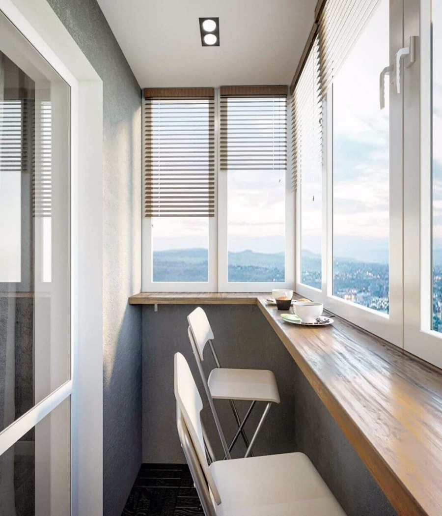 Современная лоджия