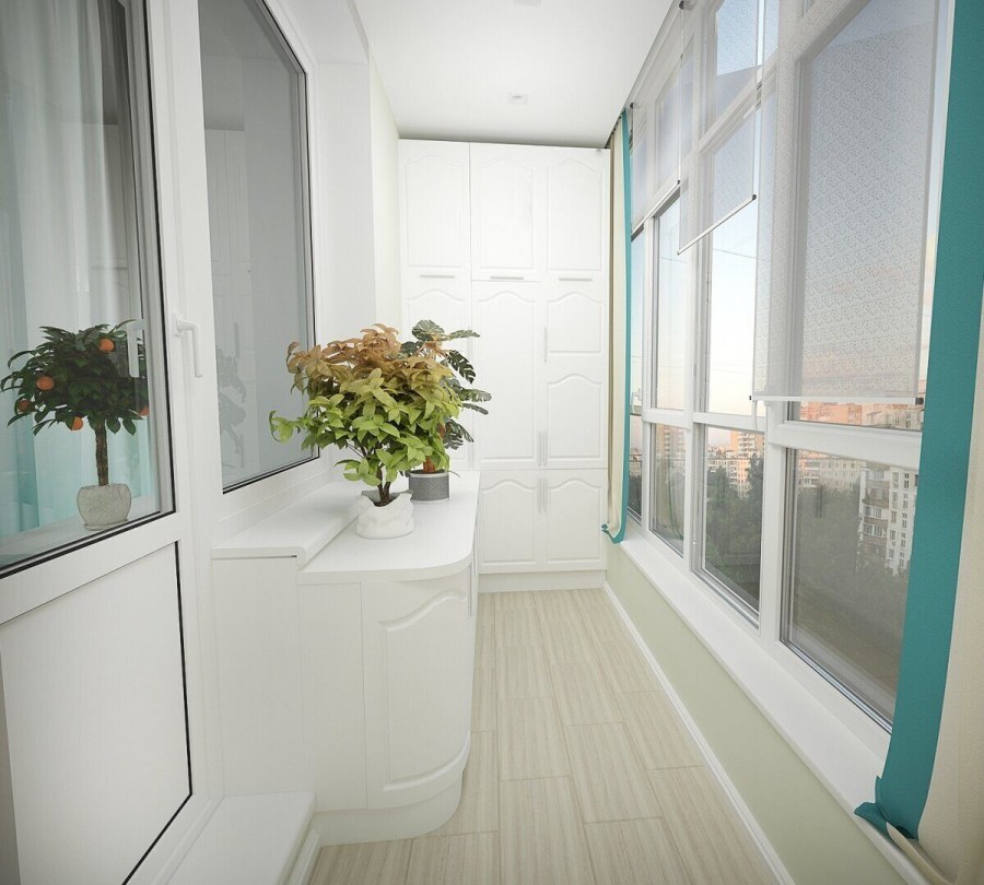 Остекленный балкон