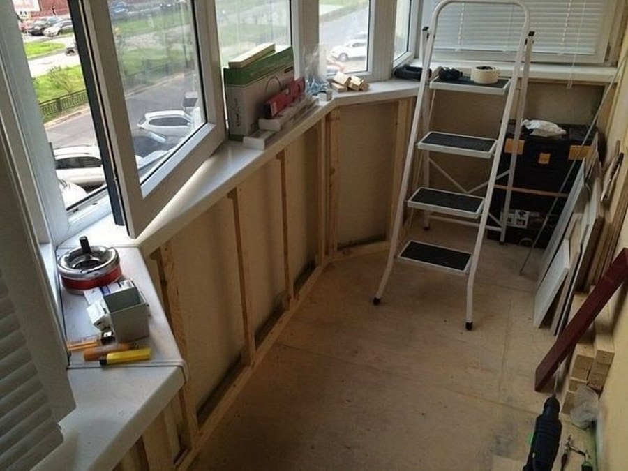 Оборудование балконов и лоджий