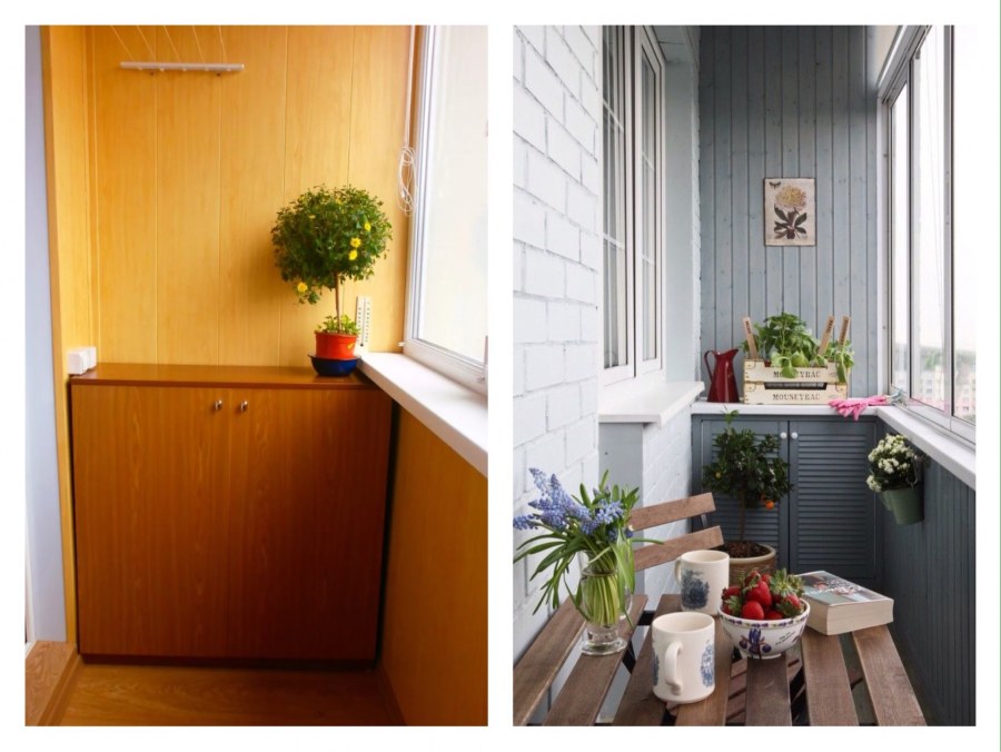 Балкон 1м на 3 м