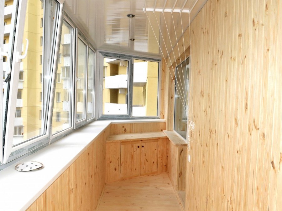 Обшивка балконов и лоджий