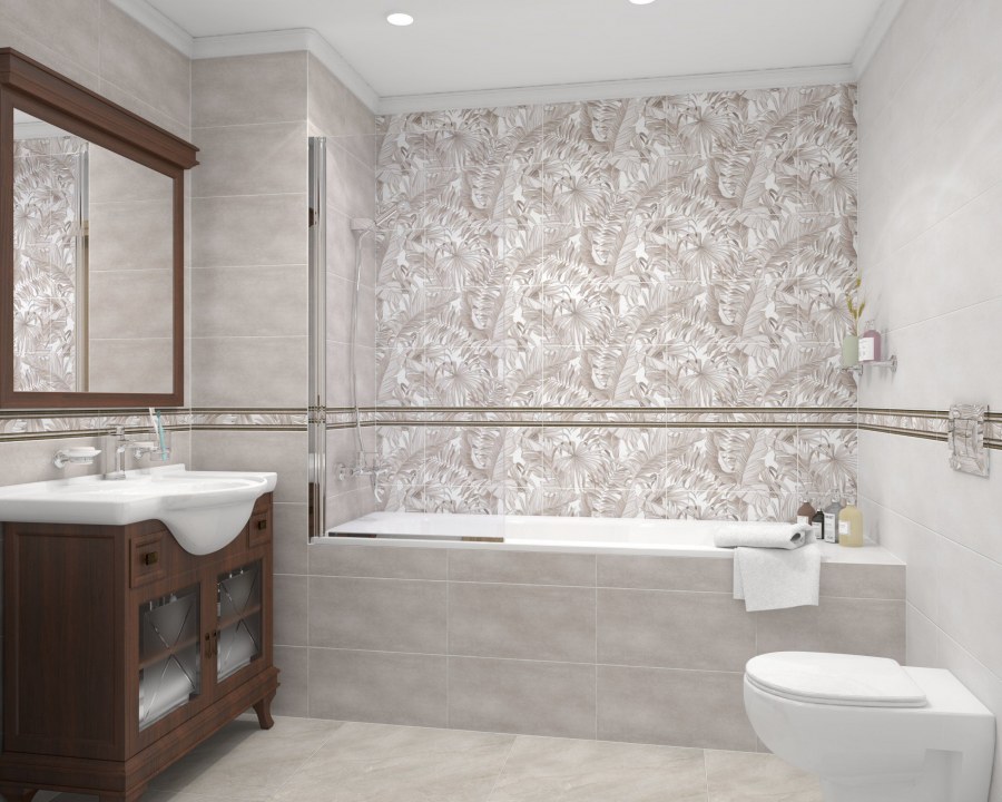 Плитка Бонита Альма керамика в интерьере