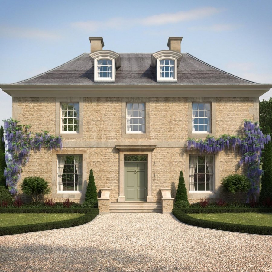 Коттедж в георгианском (английском ) стиле
