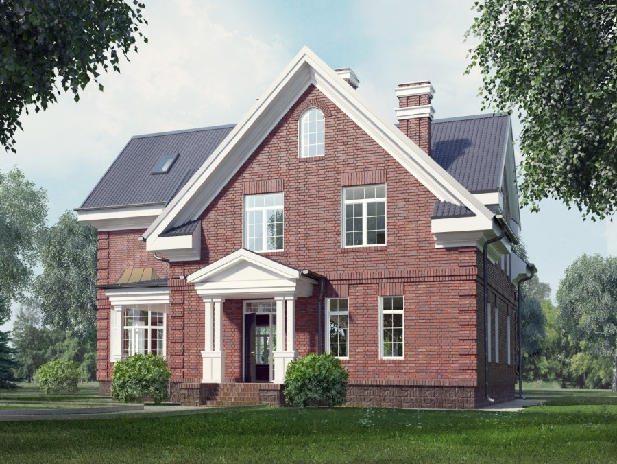 Английский особняк Тюдор