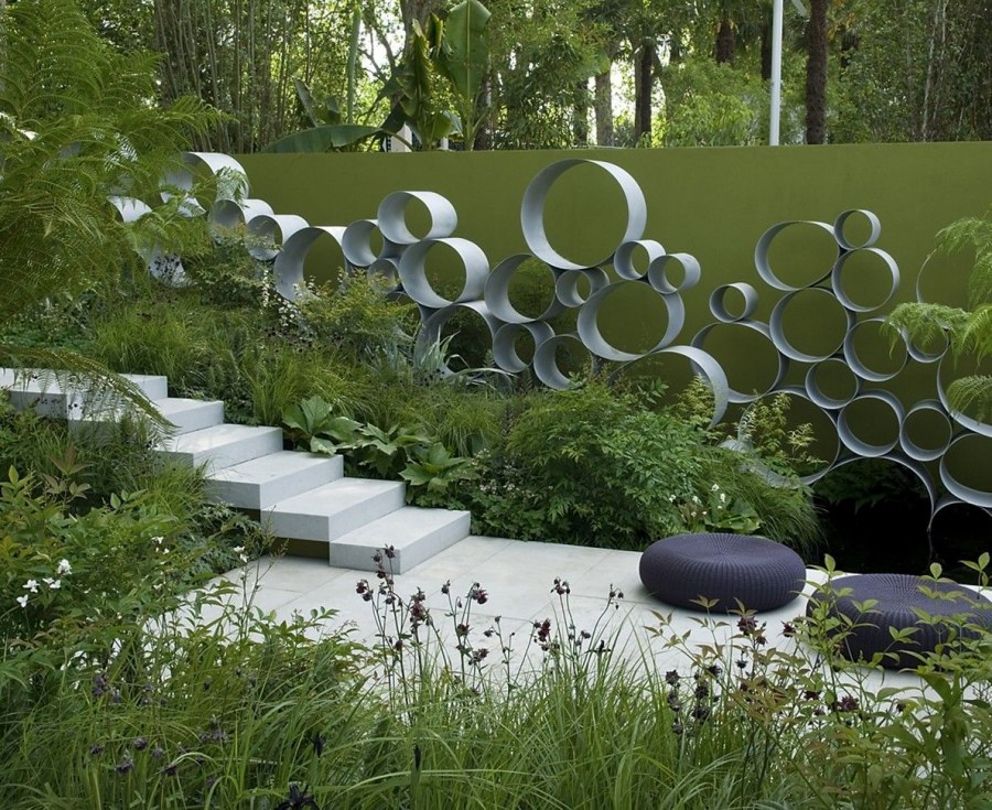 Сады в стиле Хай тек в Челси