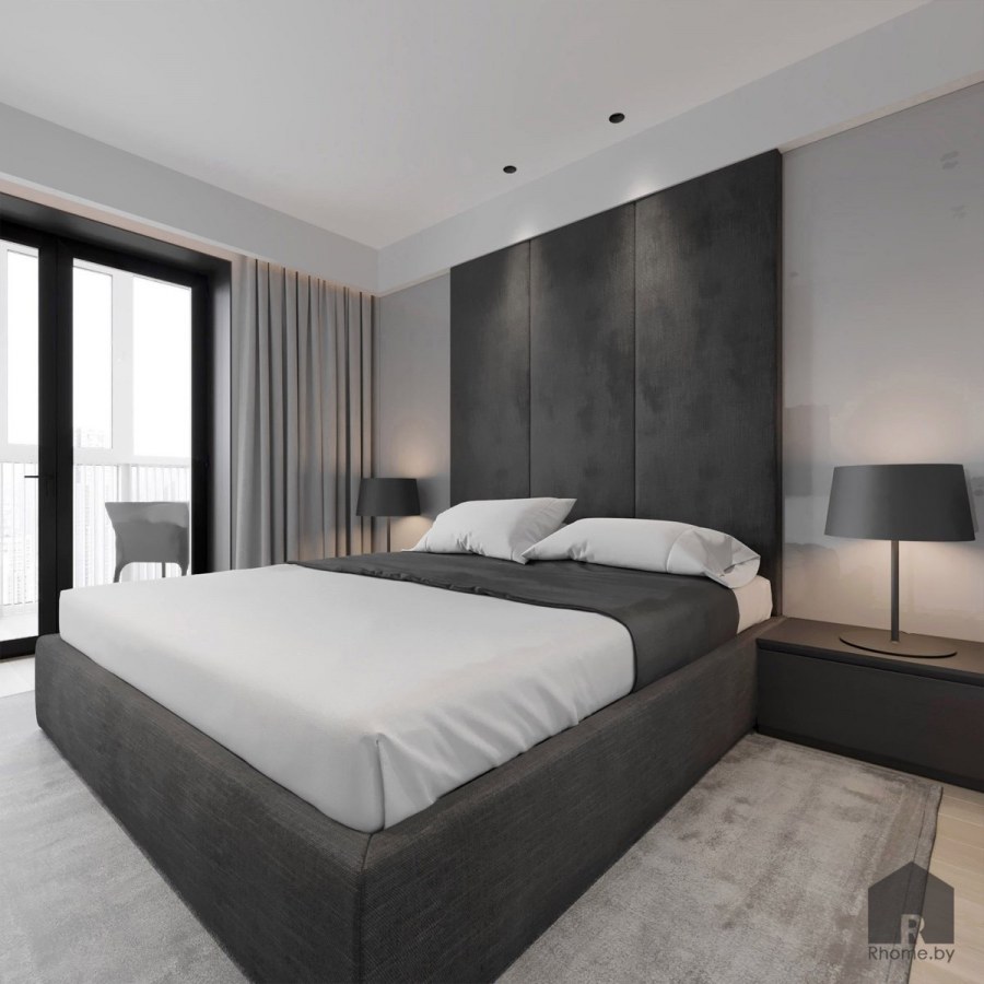 Интерьер спальни Минимализм