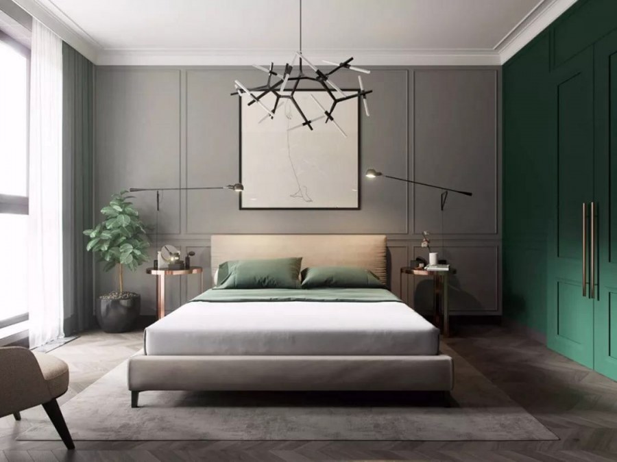 Спальня в минималистическом стиле