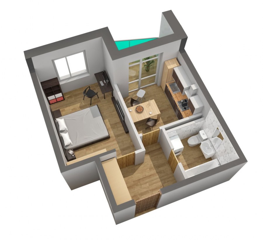 Бишкек квартиры 1 комнатные новостройки планировки