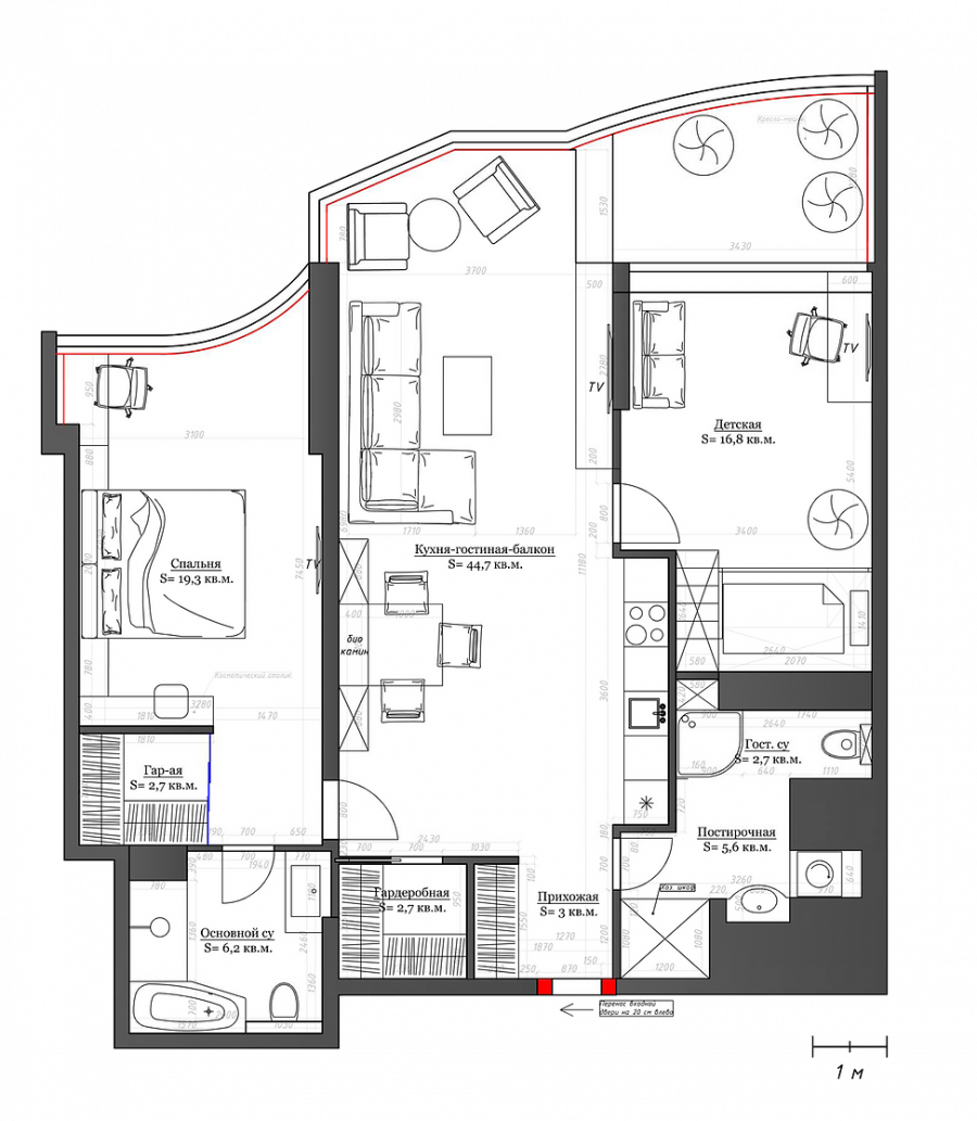 План квартиры