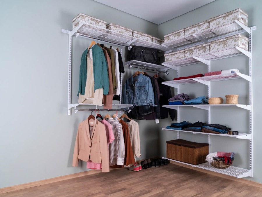 Гардеробные металлические системы аристо