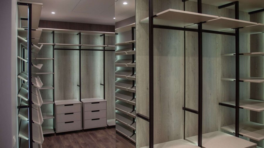 Каркасная гардеробная система