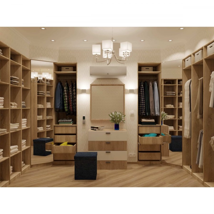 Гардеробная комната Леруа Мерлен