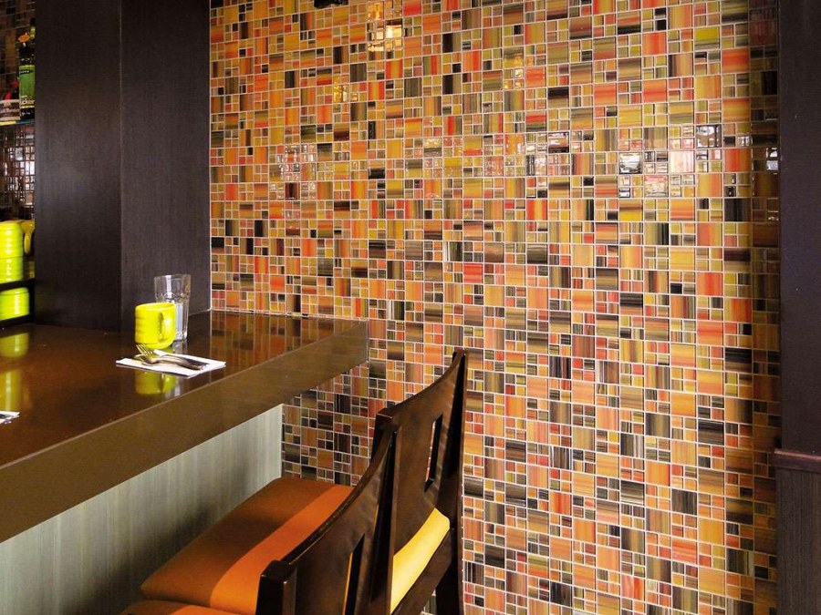 Мозаика стеклянная coffe Mix