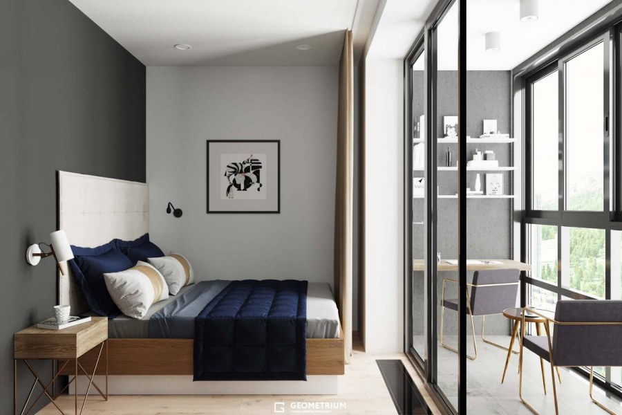 Дизайн комнаты небольшой площади в современном стиле