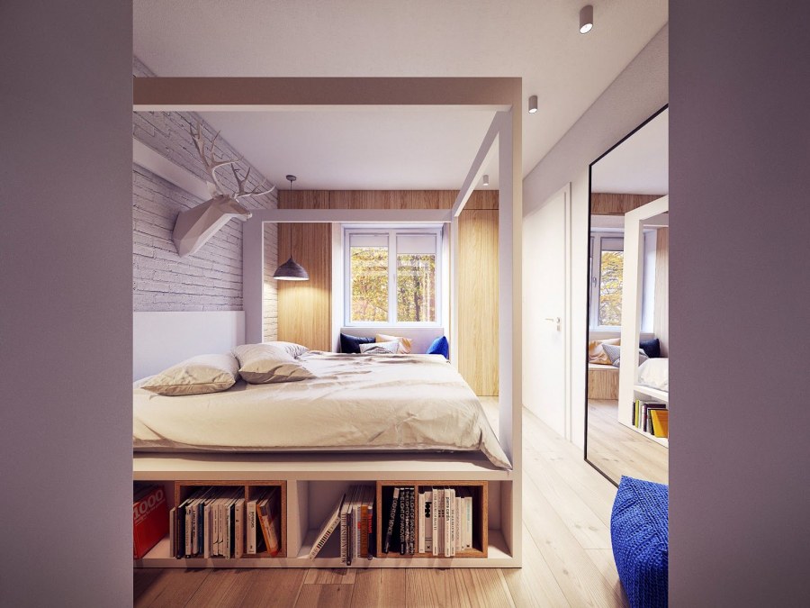 Как в маленькой комнате все разместить