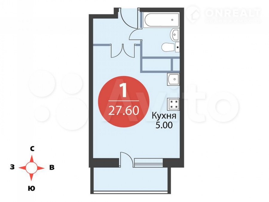 Квартира новые Котельники студия