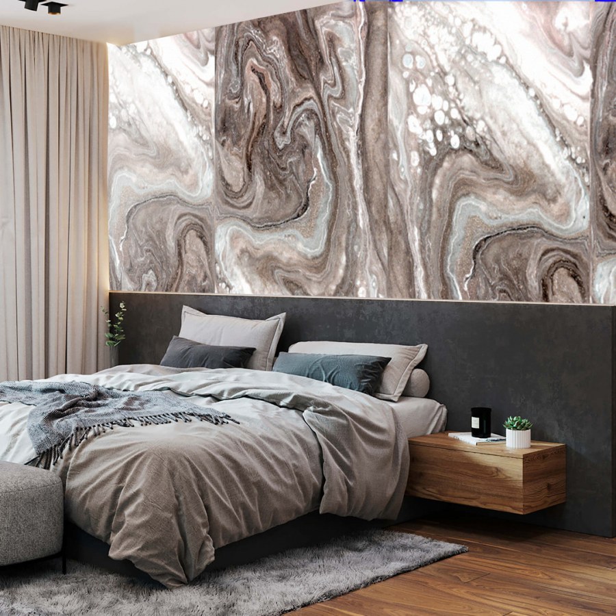 Гибкий мрамор cloudy Grey