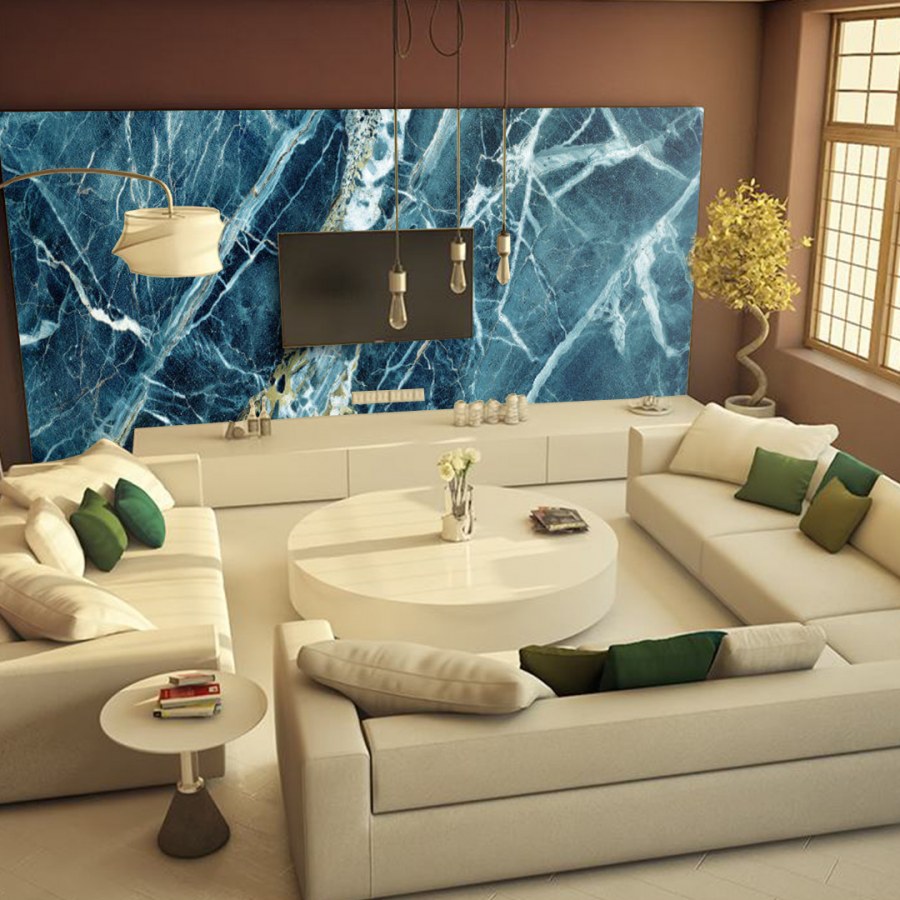 Гибкий мрамор Аквамарин