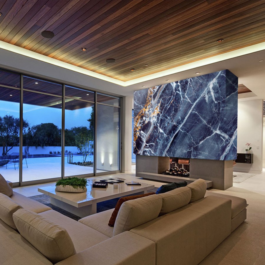 Гибкий мрамор сапфир