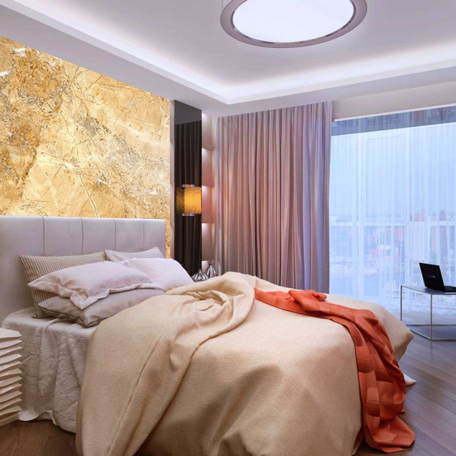 Гибкий камень в интерьере