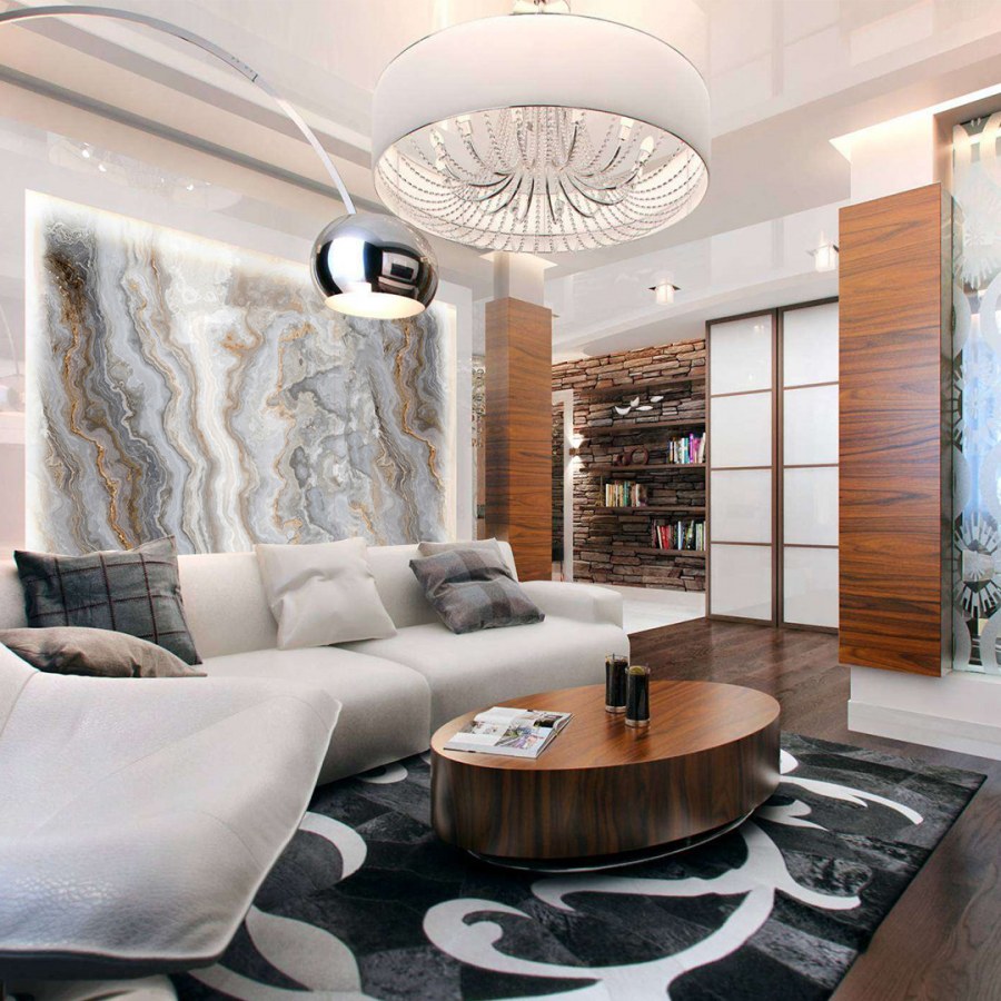 Cloudy Grey гибкий камень