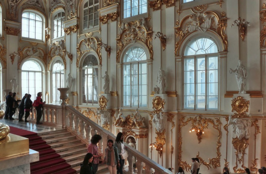 Парадная лестница Эрмитажа