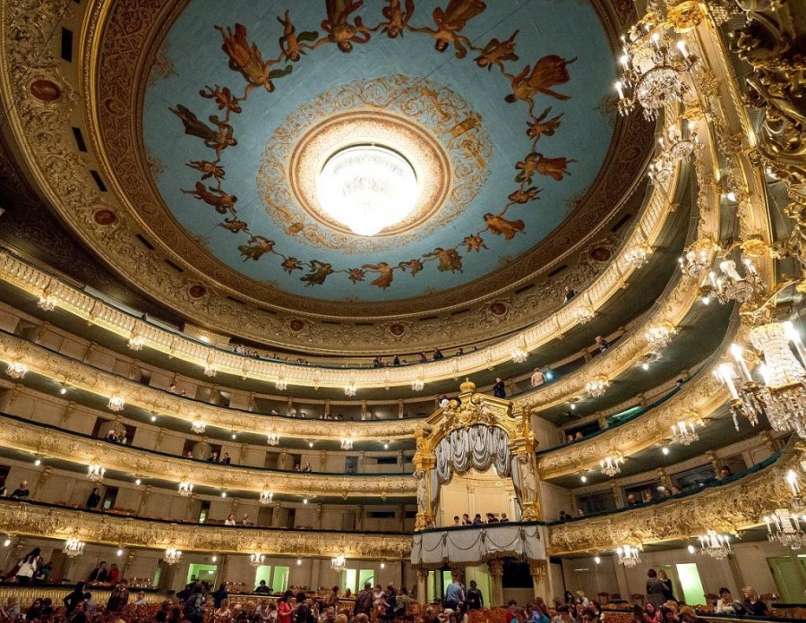 Оперный театр ла скала фойе