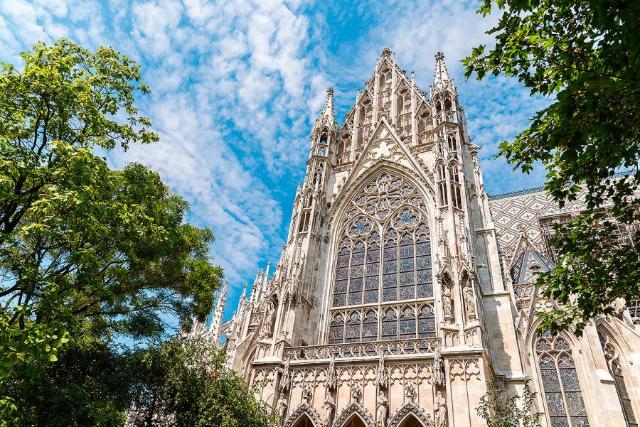 Вена Церковь Вотивкирхе - Votivkirche
