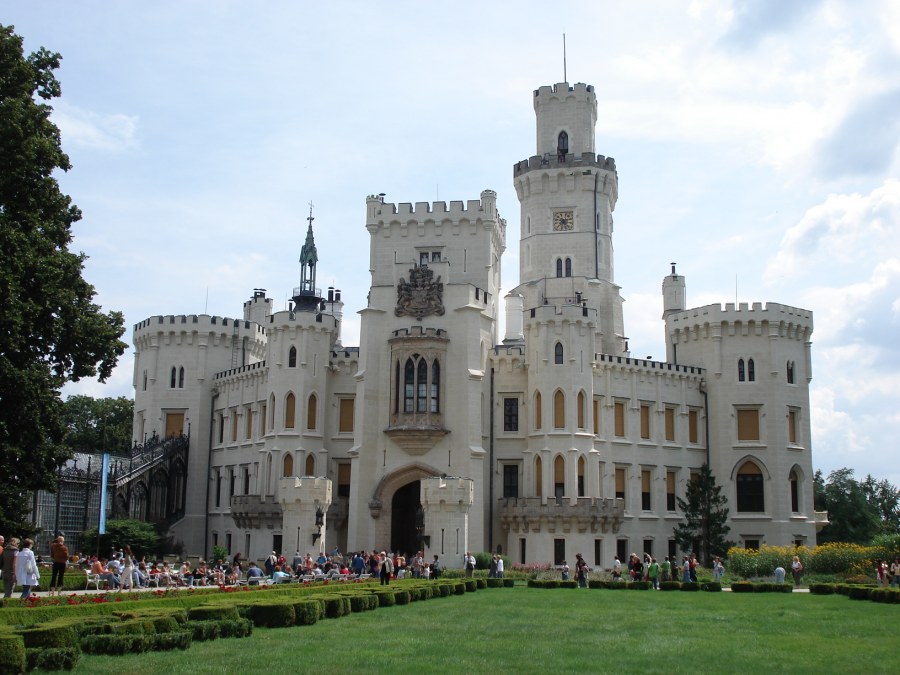 Замок Глубока над Влтавой Чехия