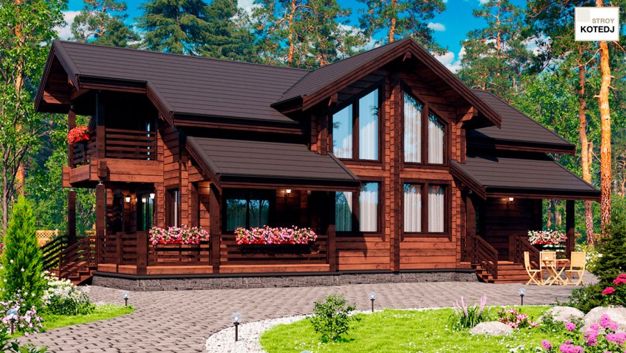 Деревянный дом