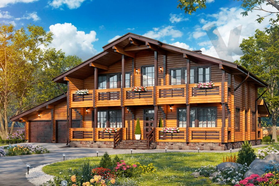 Деревянный дом