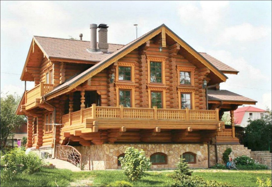 Дом из клееного бруса Альбатрос